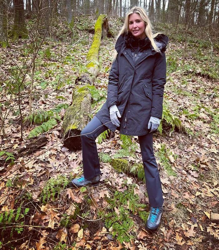 Ivanka Trump hike Instagram