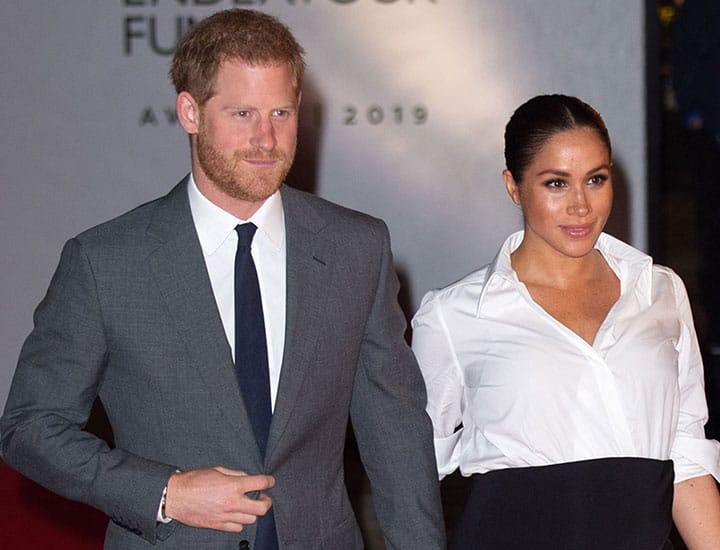 Meghan and Harry Endeavour Award London