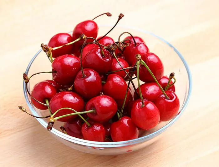 Bowl of cherries.