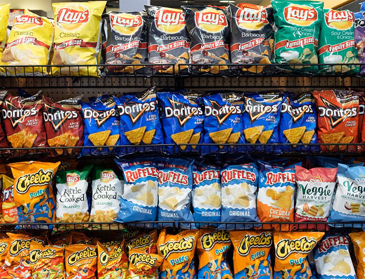 Chip aisle.
