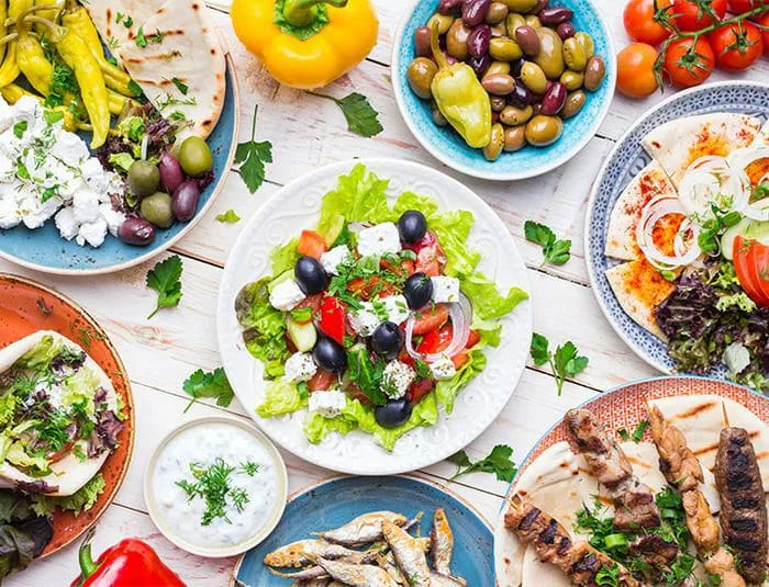 Mediterranean food.