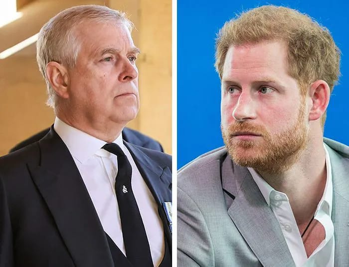Prince Andrew Prince Harry