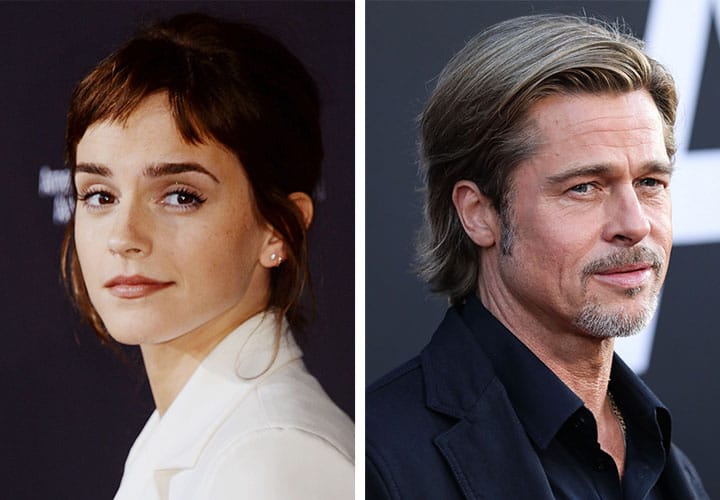 Emma Watson Brad Pitt