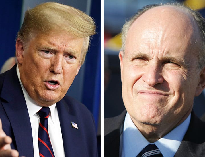 Donald Trump Rudy Giuliani