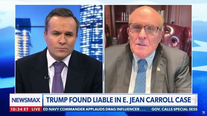 Rudy Giuliani on Newsmax with Greg Kelly