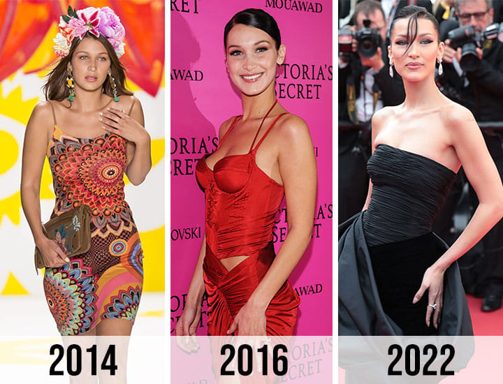 Bella Hadid weight loss pictures
