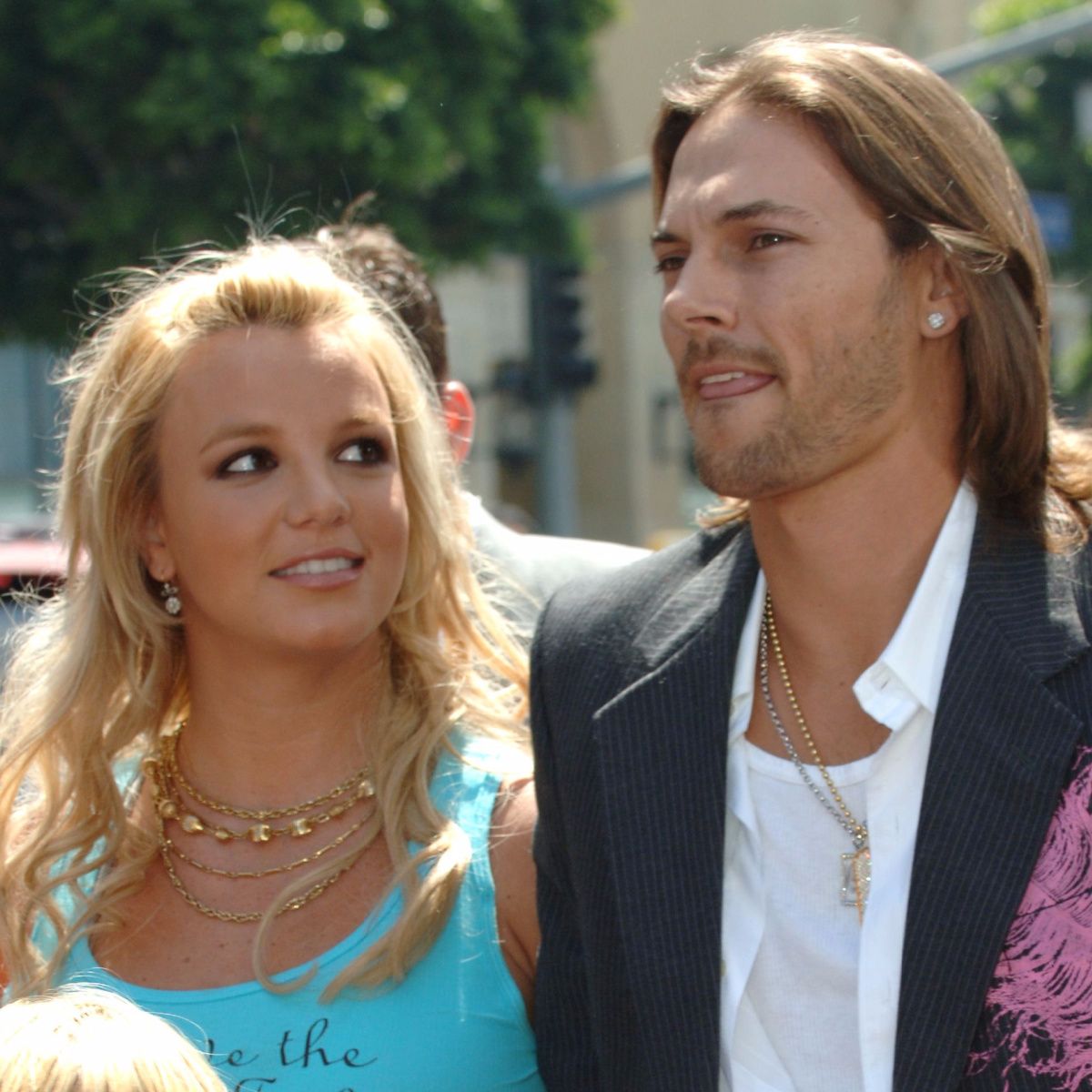 britney spears kevin federline red carpet 2005