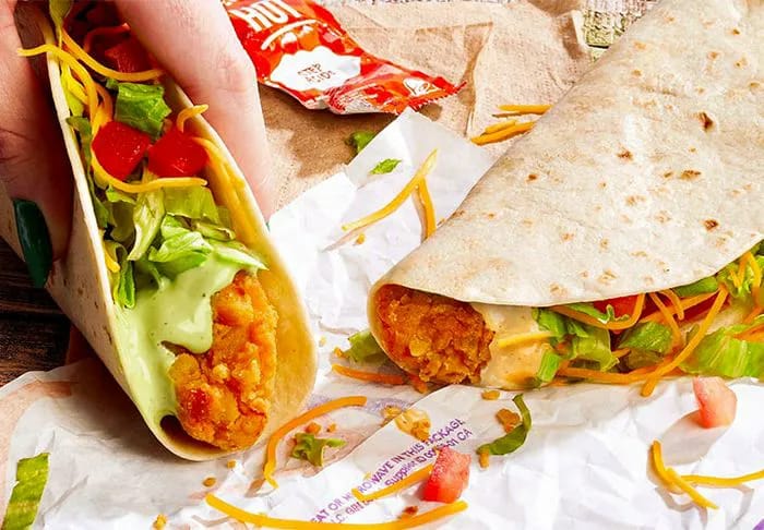 Taco Bell Creamy Chipotle and Avocado Ranch Crispy Chicken Tacos