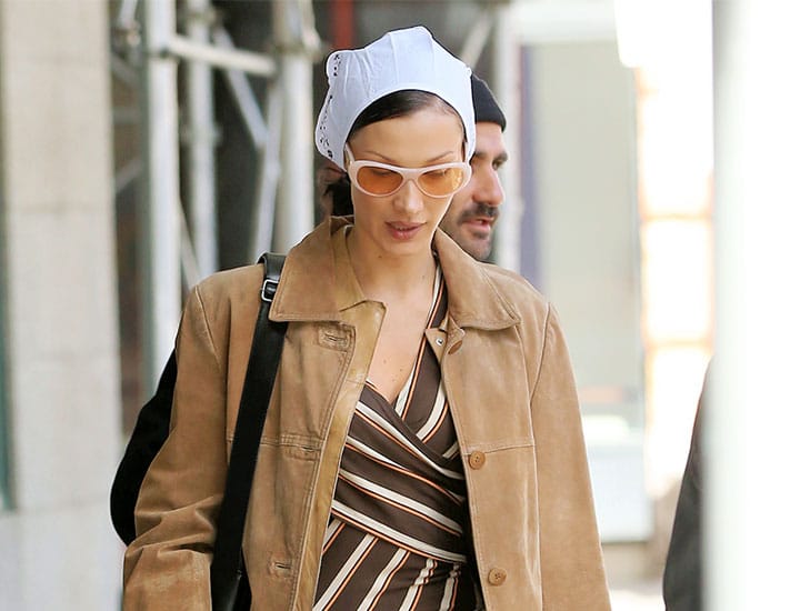 Bella Hadid volunteering in NYC, 2023