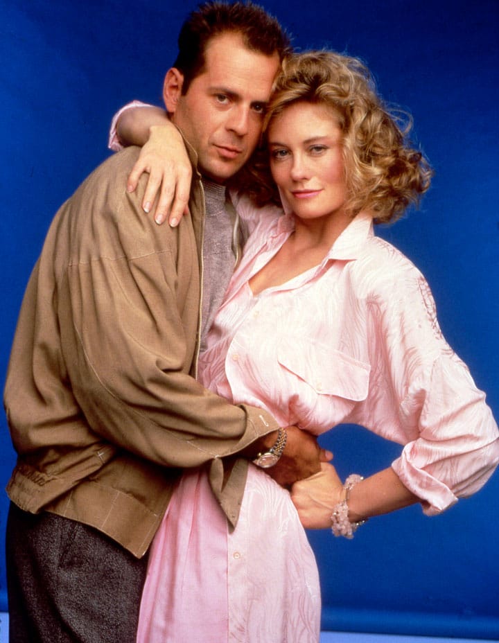 Bruce Willis Cybill Shepherd Moonlighting promotion