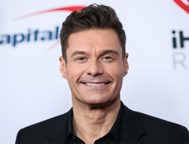 Ryan Seacrest at the iHeartRadio 102.7 KIIS-FM Jingle Ball in 2021