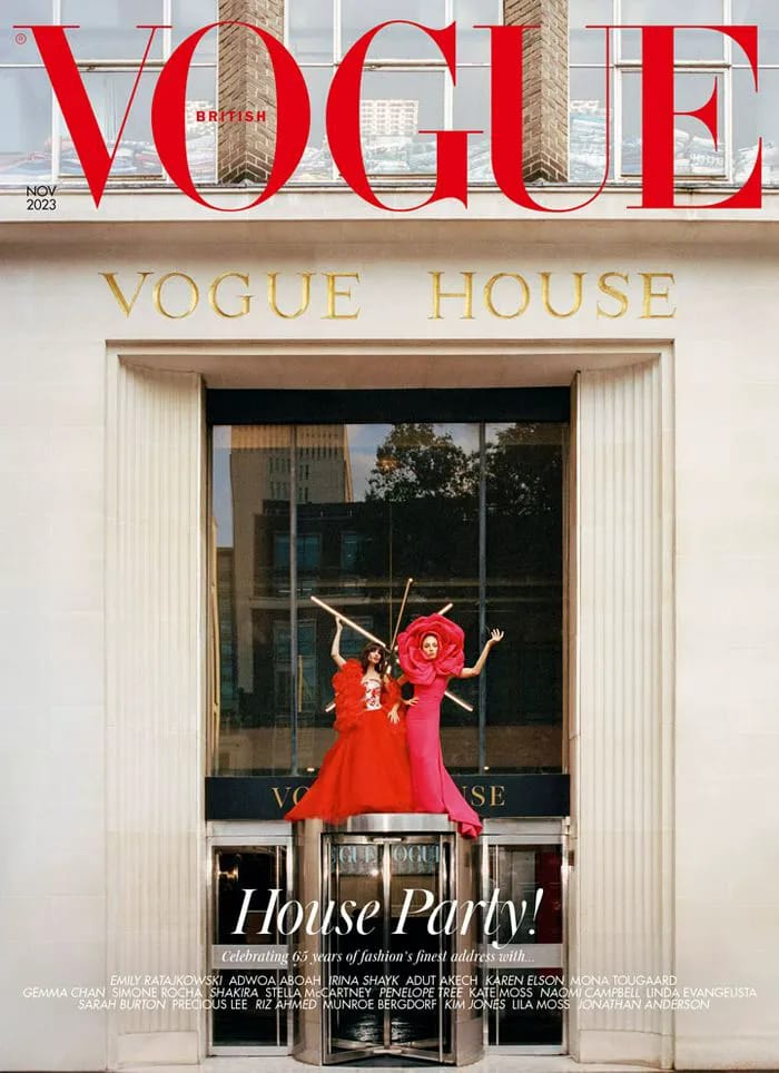 British Vogue November 2023 cover