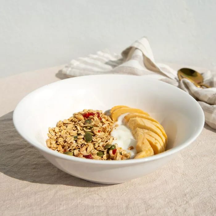 bowl of granola