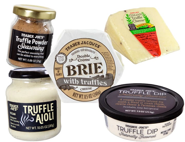 trader joe's truffle items