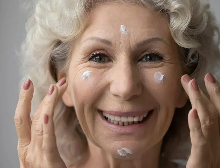 woman-face-lotion-primer