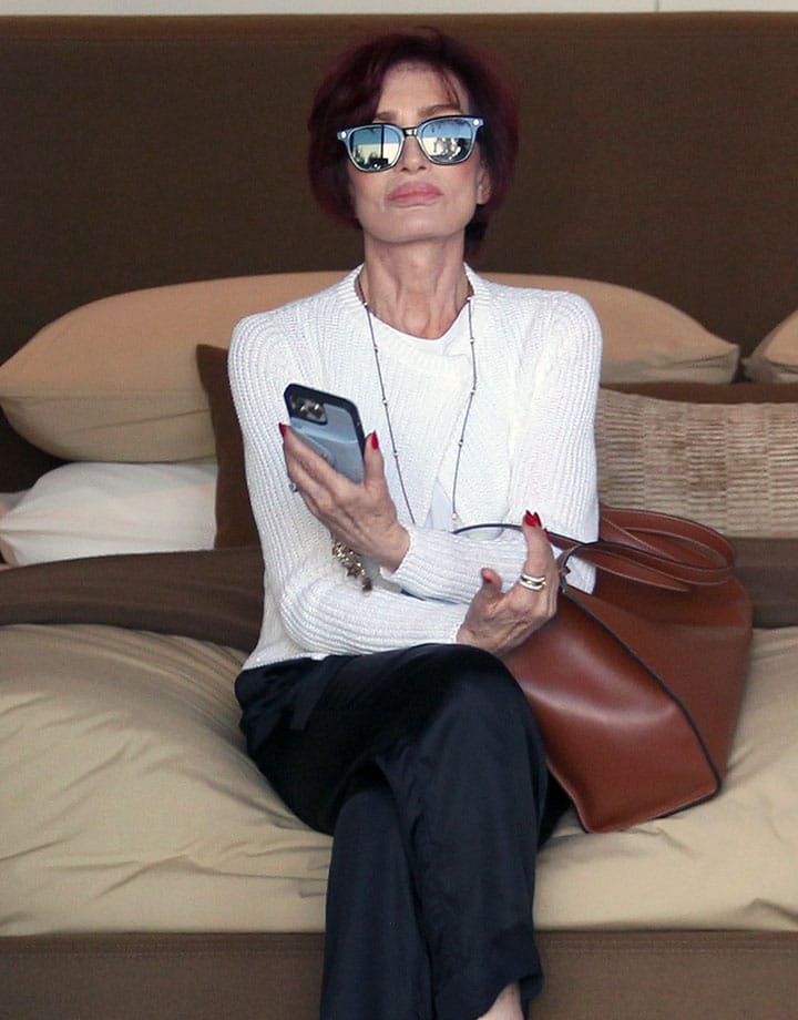 sharon osbourne shopping