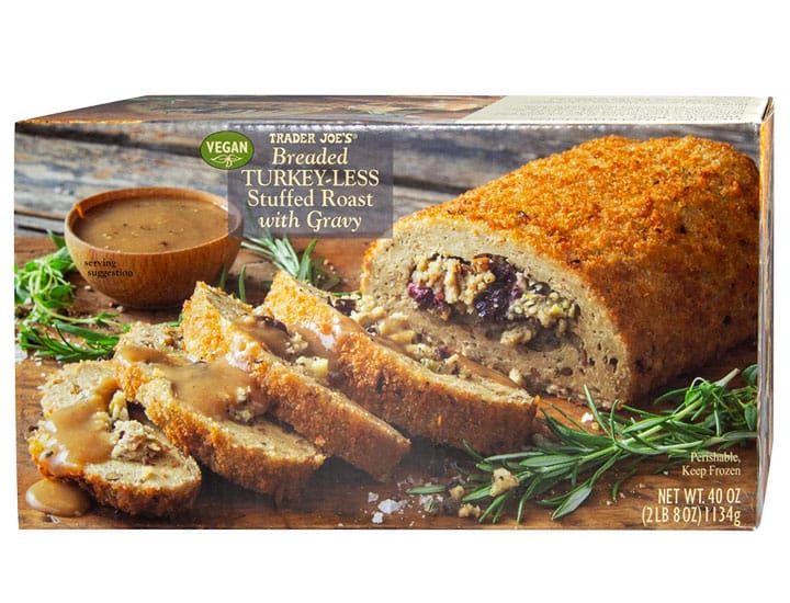 trader joe's turkey-less stuffed roast