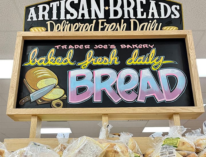 trader joe's bread aisle