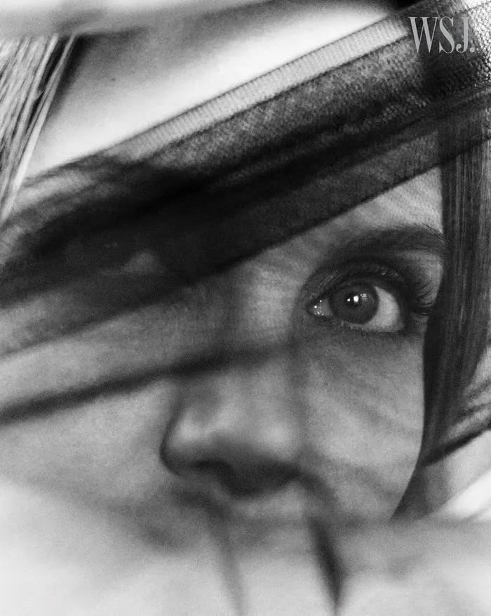 Angelina Jolie WSJ. Magazine December/January 2024 issue