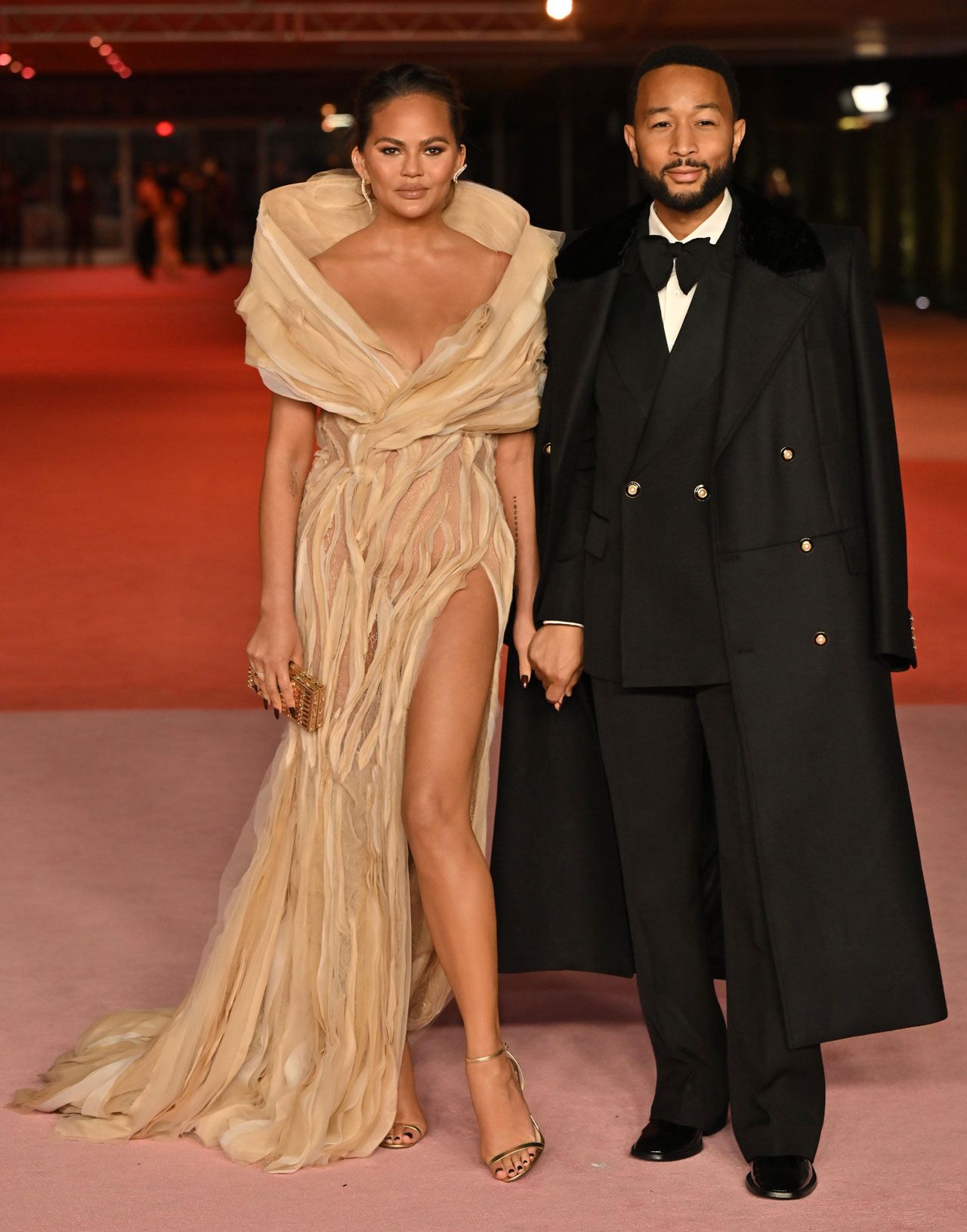 Chrissy Teigen John Legend Academy Museum Gala red carpet