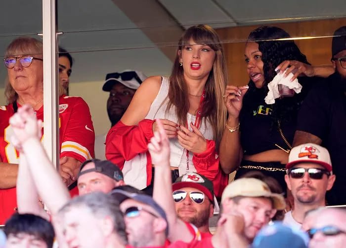taylor swift chiefs game