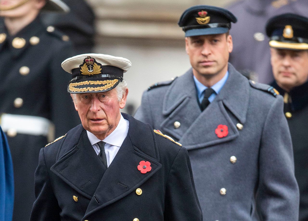 Prince William King Charles National Service of Remembrance