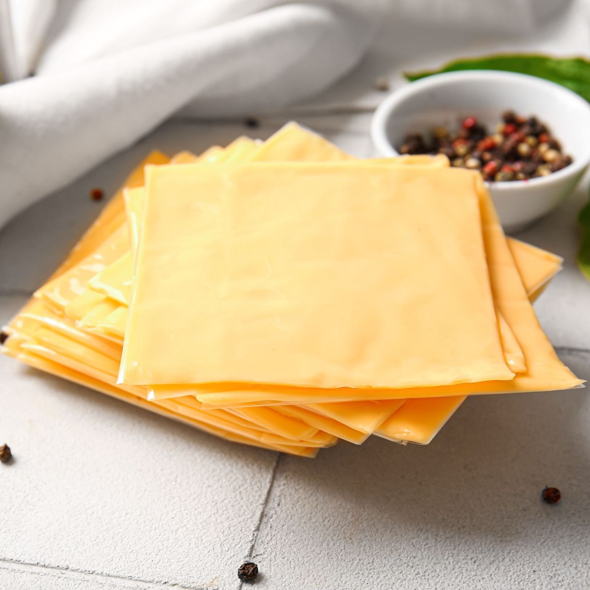 sliced cheese