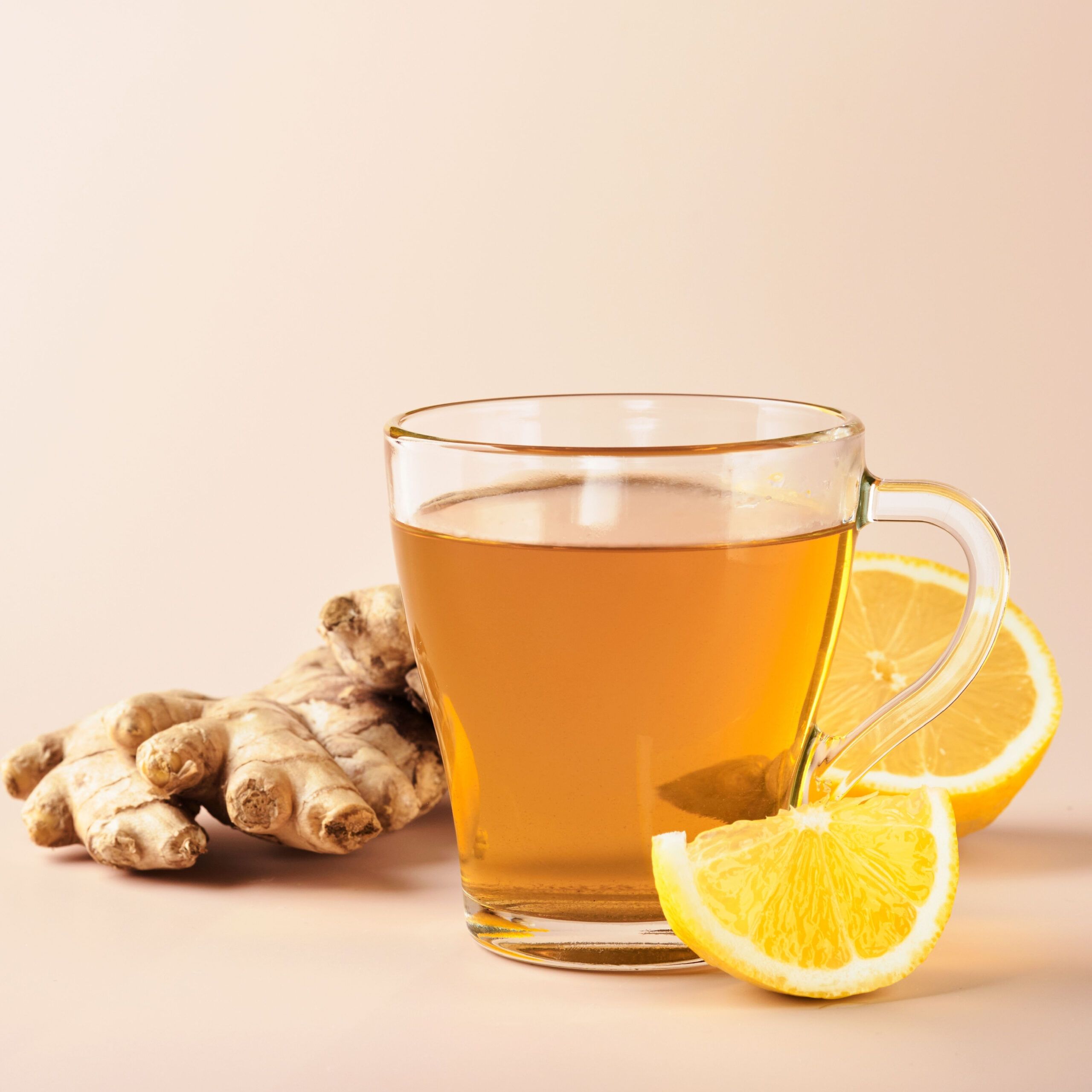 ginger and lemon tea
