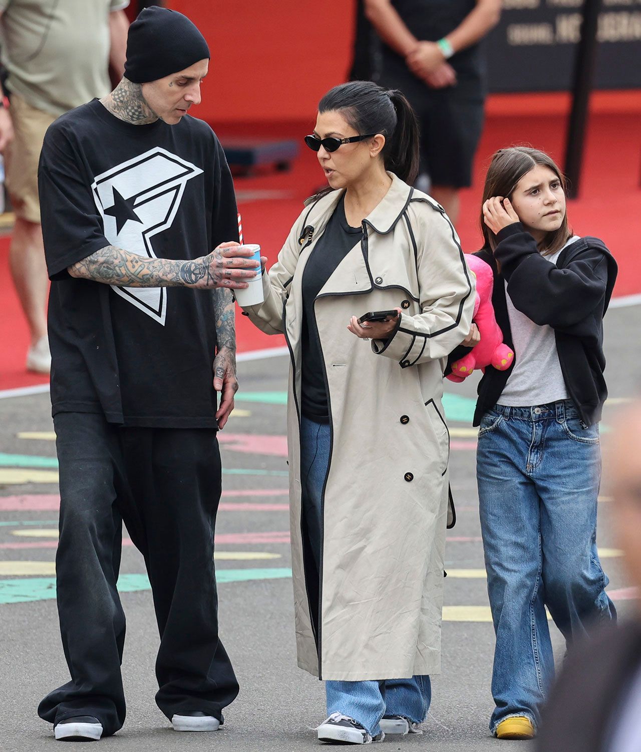 kourtney kardashian travis barker kids