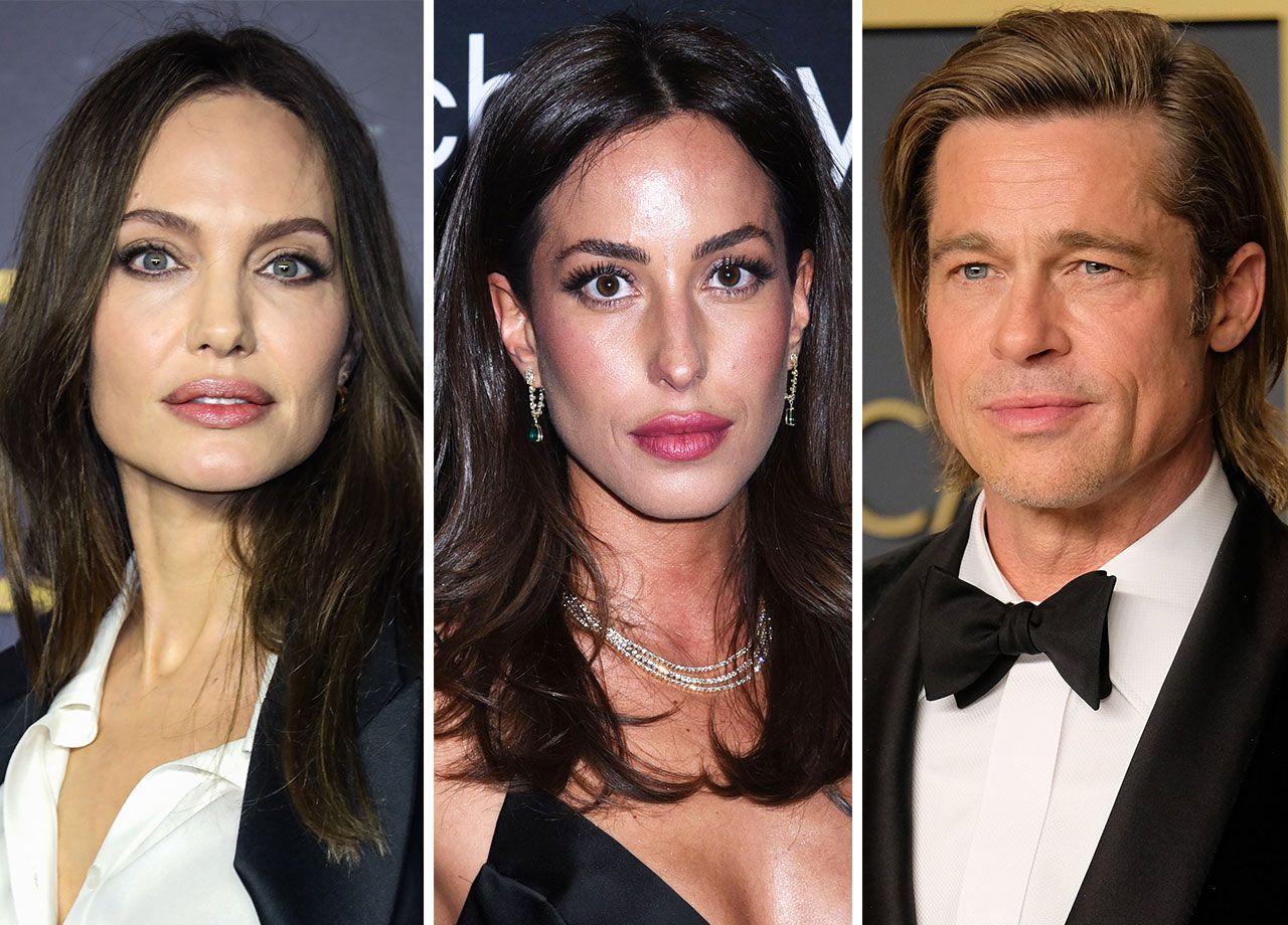 Angelina Jolie Brad Pitt Ines de Ramon