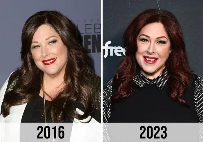 Carnie Wilson before and after weight loss 2016 vs 2023