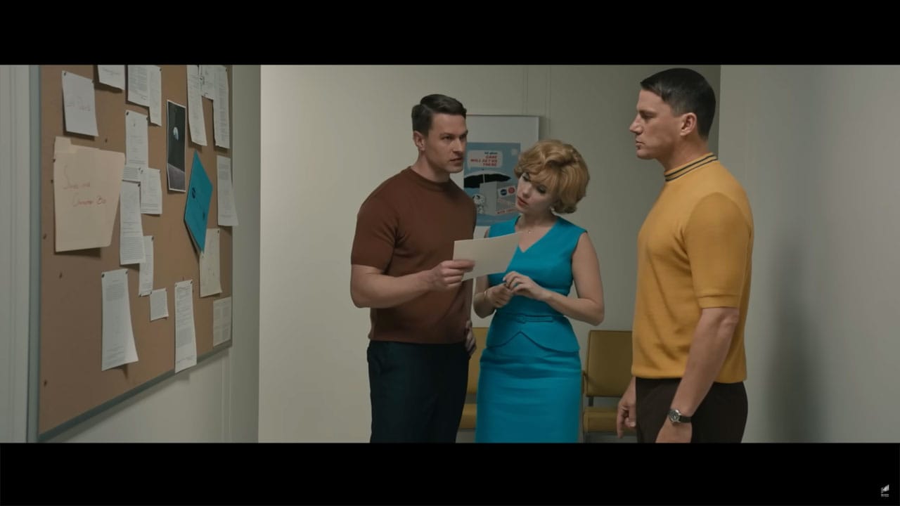 Scarlett Johansson Channing Tatum Bill Barrett Fly Me To The Moon