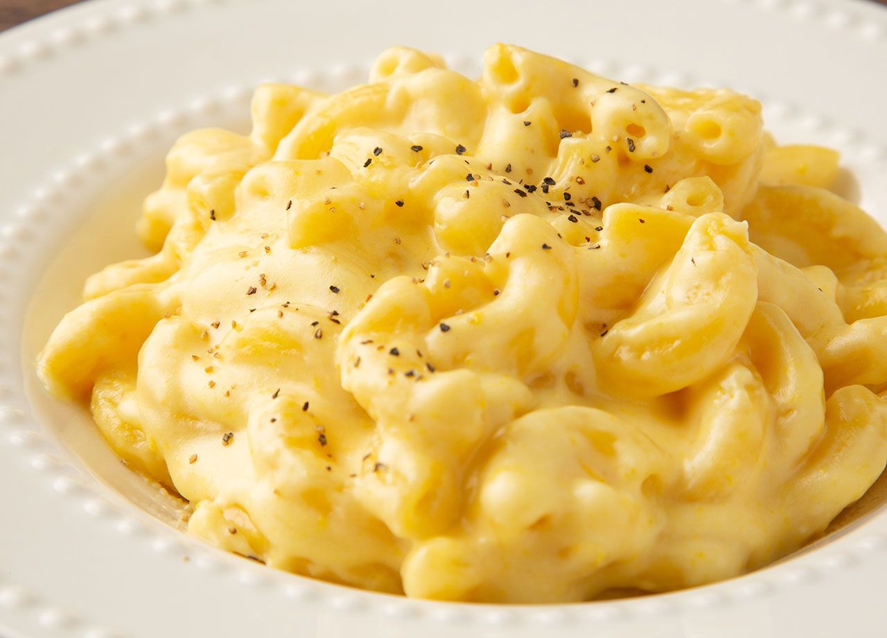 bowl of mac and cheese