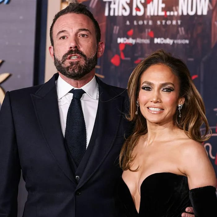 Ben Affleck and JLo at the premiere of "This Is Me Now."