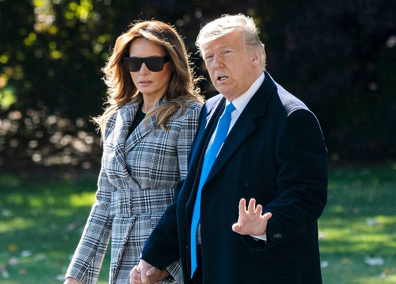Donald Trump and Melania Trump 2018