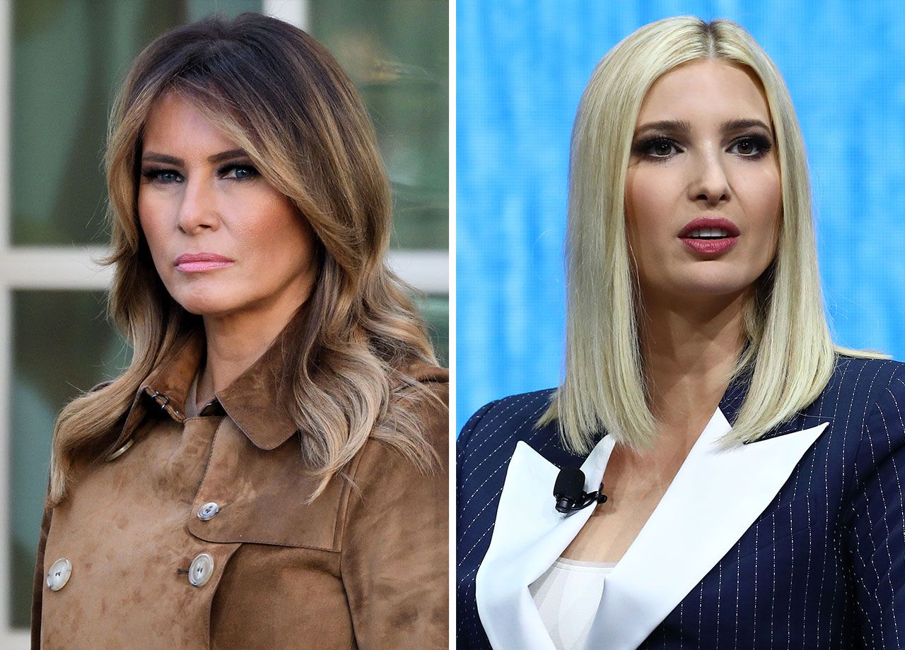 Melania Trump and Ivanka Trump