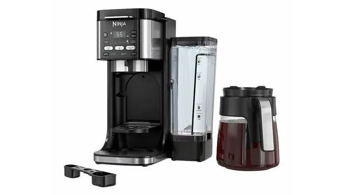 ninja dualbrew xl grounds pods hot iced coffee maker