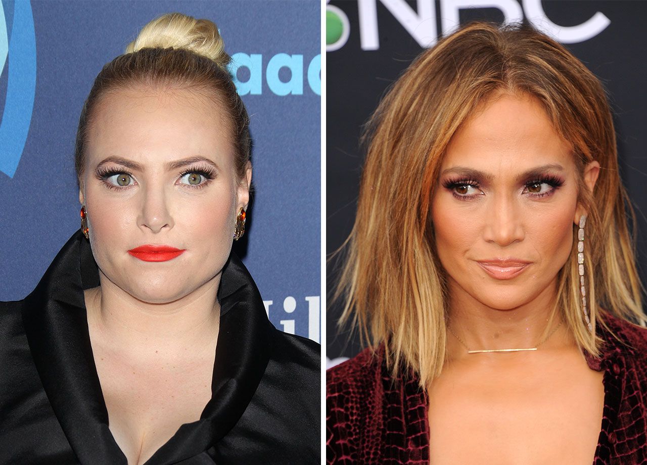 Meghan McCain and Jennifer Lopez