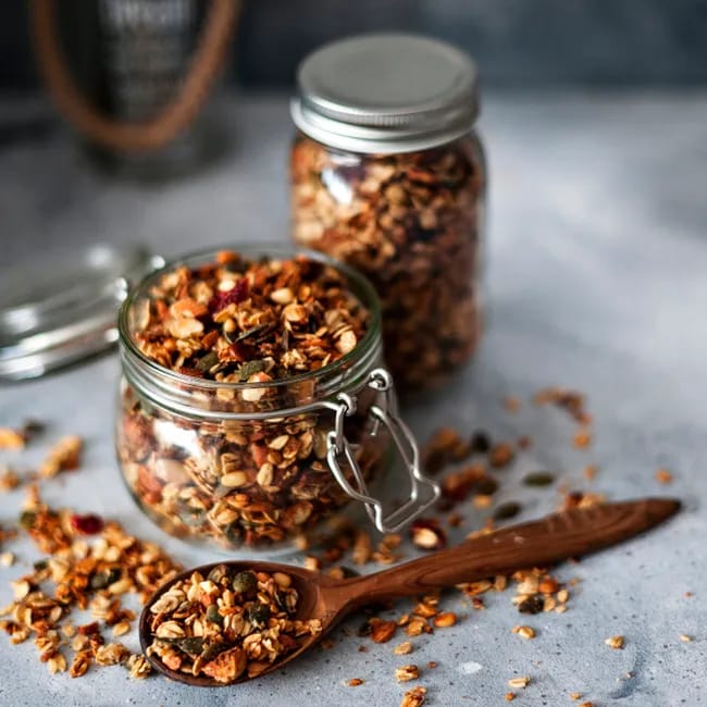 jar of granola