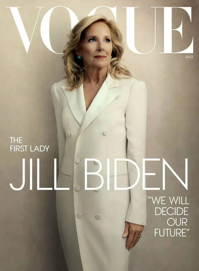 jill biden vogue