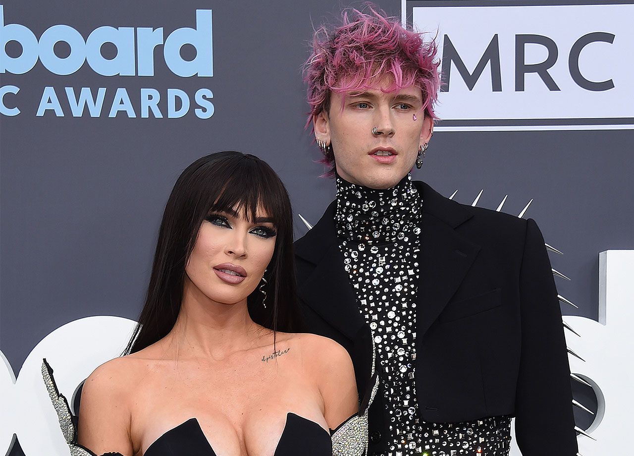 megan fox machine gun kelly billboard awards