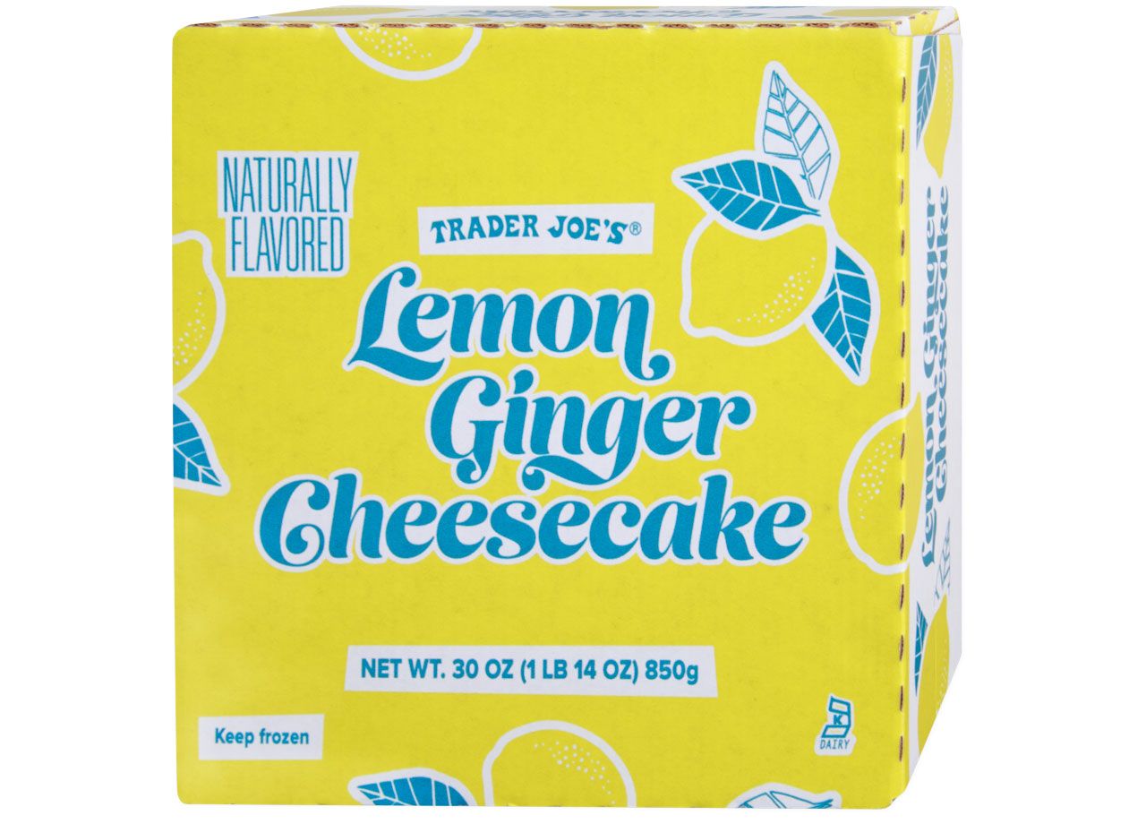lemon ginger cheesecake