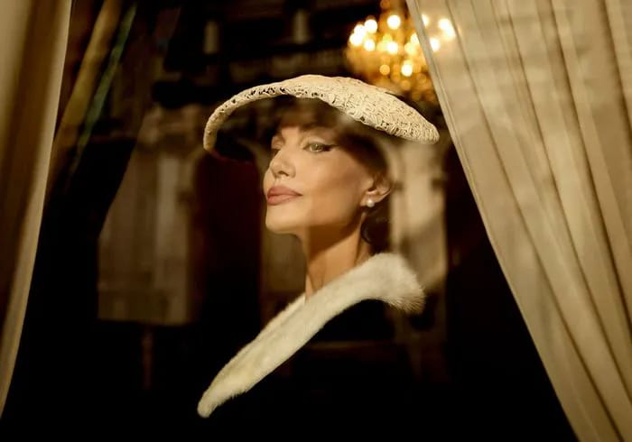 Angelina Jolie as Maria Callas on Netflix