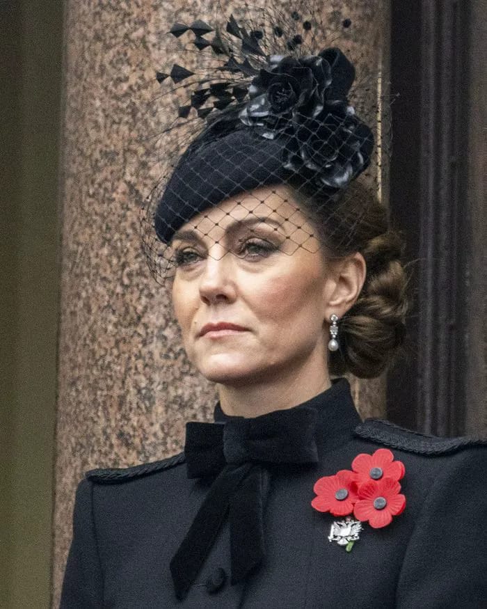 Kate Middleton Service of Remembrance at the Cenotaph 2024