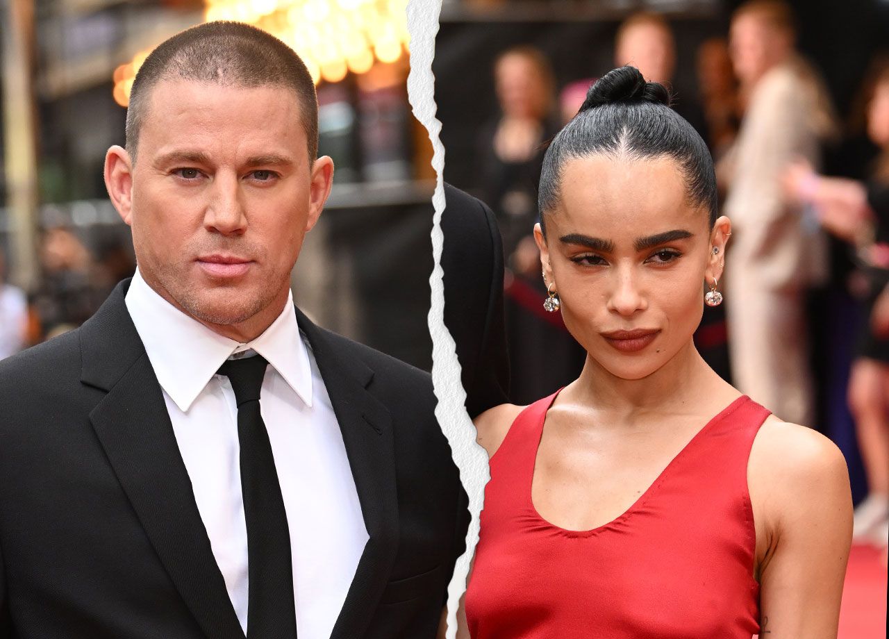 Channing Tatum Zoe Kravitz split
