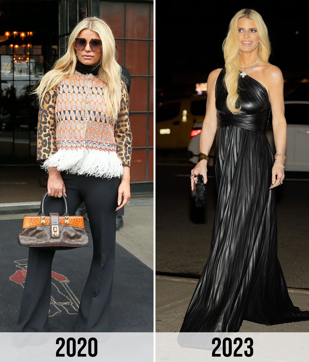 Jessica Simpson Shows Off Her 100-Lb Weight Loss In A Floral Slip
