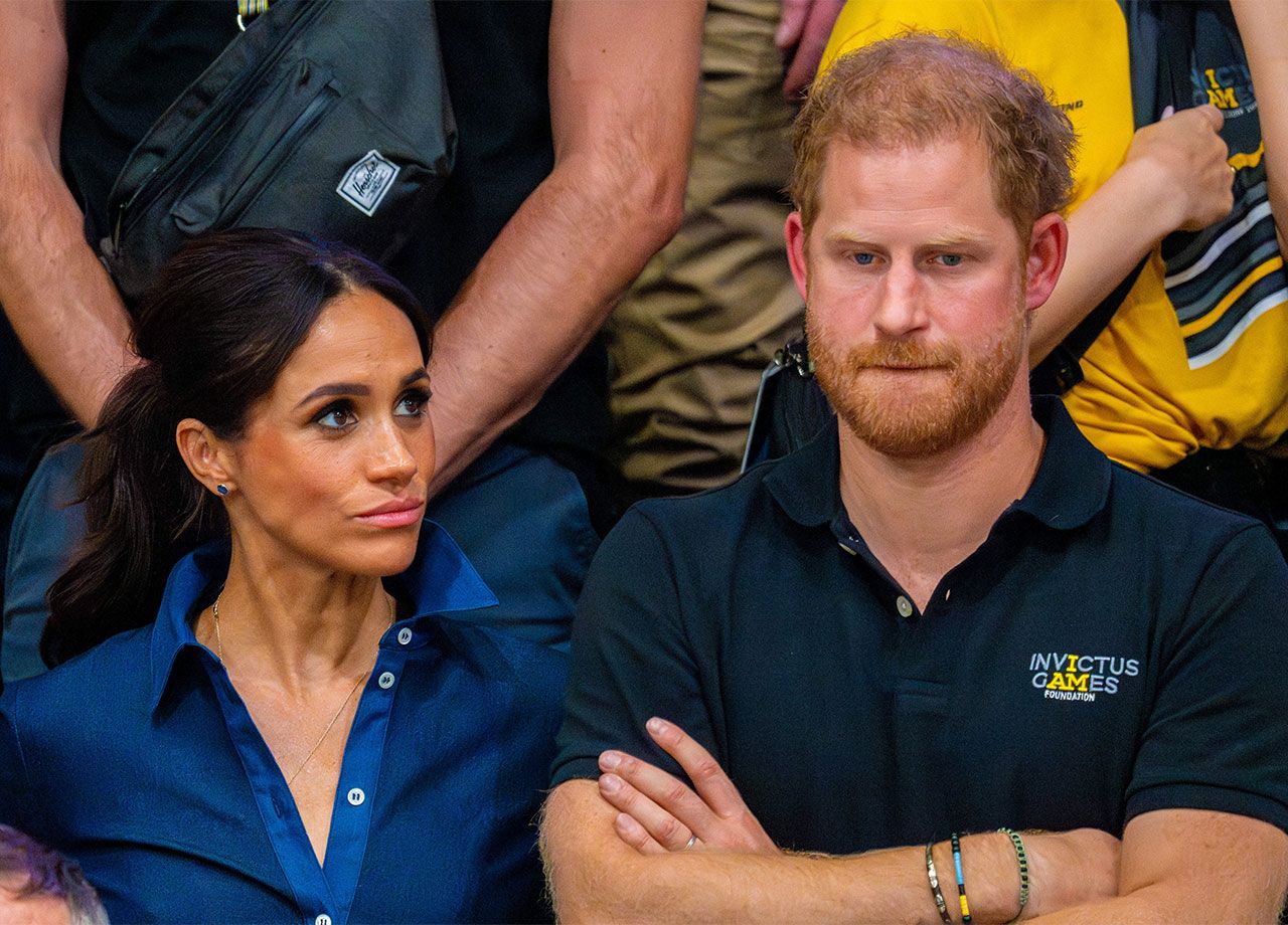 meghan markle prince harry invictus games sitting together
