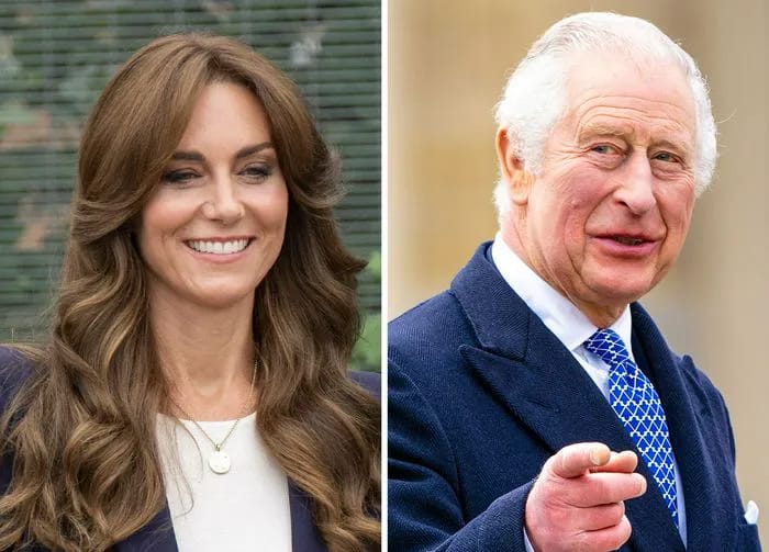 Kate Middleton and King Charles