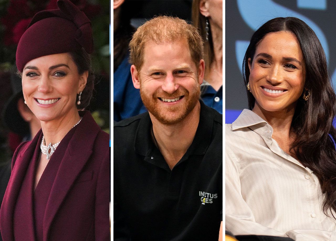 Kate Middleton Prince Harry Meghan Markle