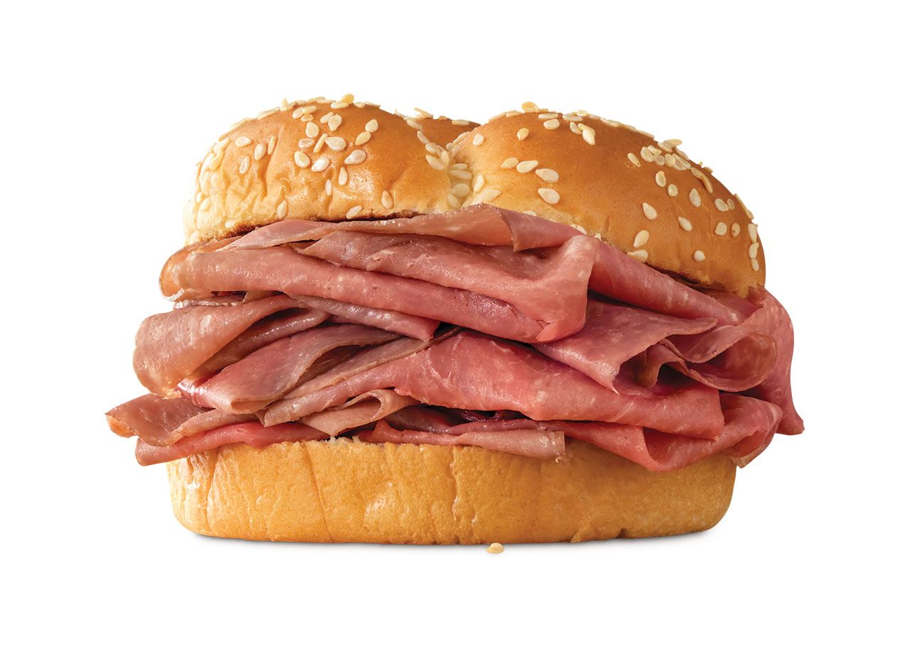 Roast beef at arbys